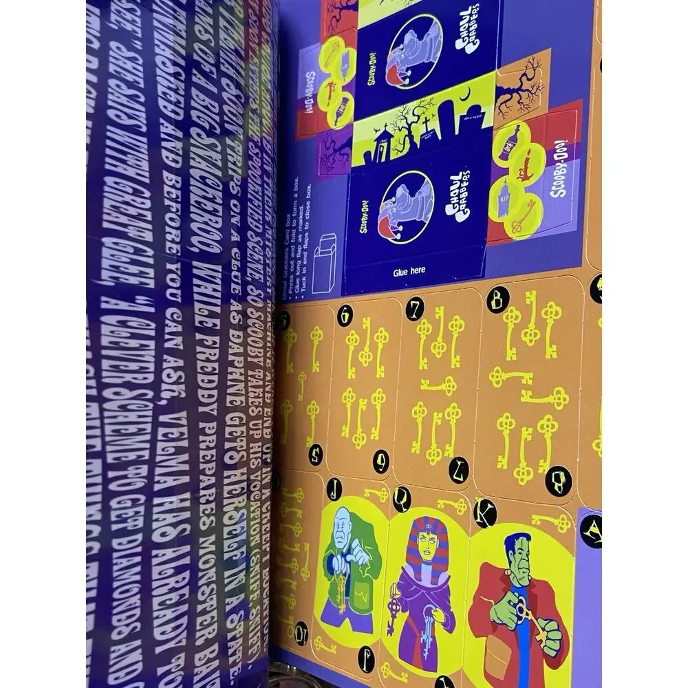 Cartoon Network Golden Books Vintage 2001 Scooby Doo Games Activity NEW!